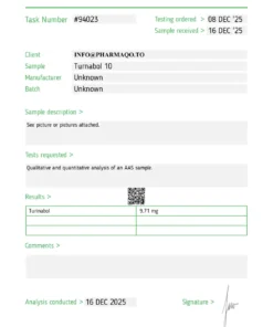 Where to buy best Turinabol 10mg online - Pharmaqo Lab UK